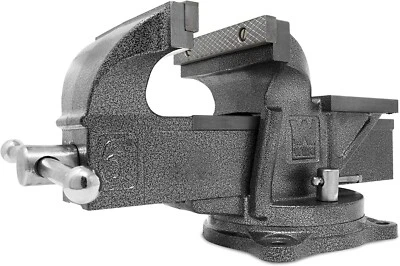 Morsa de banco de ferro fundido resistente WEN BV456 6 polegadas com base giratória - Imagem 1 de 4