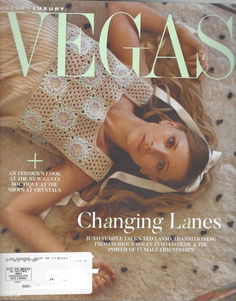 MODERN Luxury Vegas Magazine JUNE '22 THE POWER ISSUE - JUNO TEMPLE TALKS. - Image 1 of 1