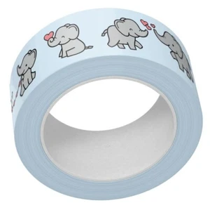 New! 1 Roll of Lawn Fawn Washi Tape - Elephant Parade - Picture 1 of 1