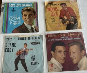 LOT OF 4 PICTURE SLEEVES NO RECORDS GREAT CONDITION R&R #39} - Picture 1 of 5