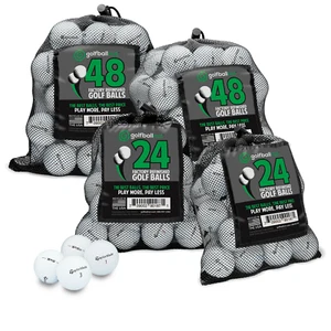 TaylorMade TP5 & TP5X Grade A Mint White Premium Quality Refinished Golf Balls - Picture 1 of 5
