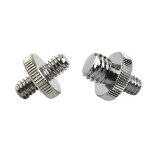 Screw Adapter 1/4Inch To 3/8Inch 19mm Length Aluminium Alloy Camera Accessories