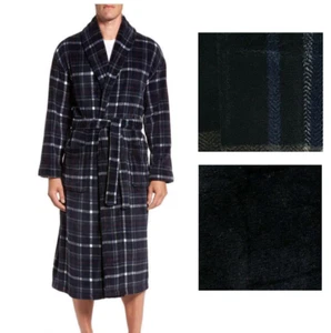 Majestic International Men's Plush Fleece Robe - Picture 1 of 20