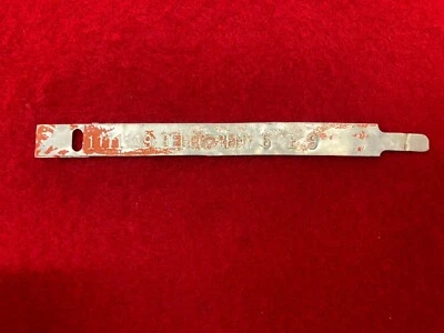 GM Original 66 1966 Chevelle 396 Distributor Tag SS Impala 1111109 6E9 Date Foto 1 de 4