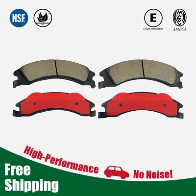 Rear High-Performance Ceramic Brake Pads for Ford E-350 Super Duty 2008 - 2025 - Image 1 of 4