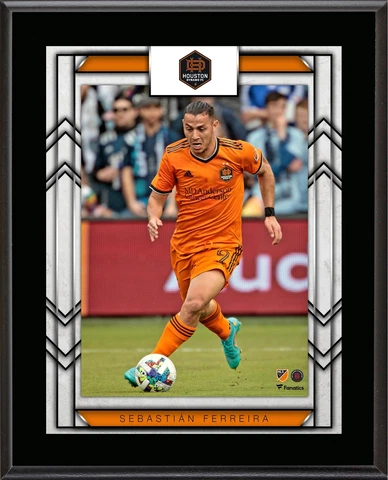 Sebastian Ferreira Houston Dynamo FC 10.5" x 13" Player Plaque Cover