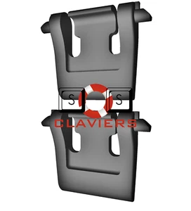 Motospeed CK82 Pink Keyboard Spare Replacement Tilt Leg Stall Foot Feet Set - Zdjęcie 1 z 3