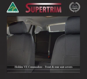 Seat Cover Holden VE Commodore Front FB + MP & Rear Waterproof Premium Neoprene - Bild 1 von 11