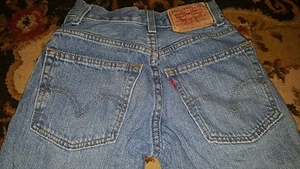 Boy's LEVI 569 Loose straight fit jeans, Med blue denim, 8 Slim - Picture 1 of 5