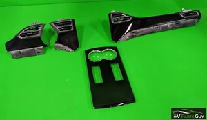 Tesla Model S 2012-2020 DASH & CONSOLE TRIM SET-PIANO BLACK-1004518-03 & 1024237 - Picture 1 of 12