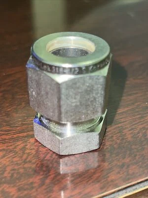 Dk-lok CAP FITTING 1/2 OD TUBING SWAGELOK REF SS-810-C *NEW*