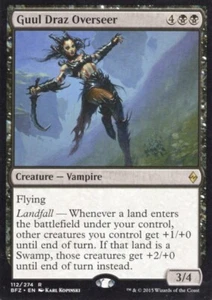 GUUL DRAZ OVERSEER 112/274 BATTLE FOR ZENDIKAR MTG MAGIC NM - Picture 1 of 1