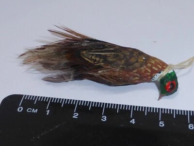 1:12 Scale 1 x Hanging Pheasant  Dollhouse Miniature Game Birds  ( Only one) - Image 1 of 2