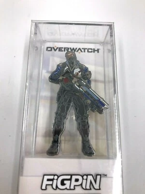 Soldado: 76 FiGPiN 3" Pin Esmaltado (Coleccionables CMC) Overwatch Foto 1 de 3