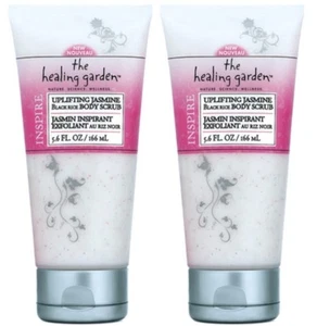 ANY 2 HEALING GARDEN BODY SCRUB JASMINE PLUM GREEN TEA GINGER FREE SHIPPING USA - Picture 1 of 9