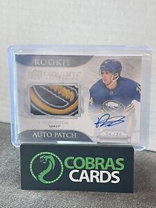 2020-21 Upper Deck The Cup Rookie Auto Patch Dylan Cozens #4/25 🔥🔥🔥📈