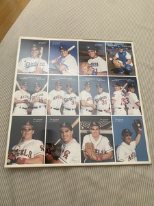 1994 Mother's Cookies Mike Piazza & Tim Salmon Rookie of Year Promo Sheet & Case