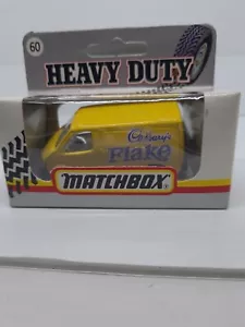 Vintage Matchbox Heavy Duty MB #60 Ford Transit Cadbury Flake NEW IN BOX 1:64 - Picture 1 of 8