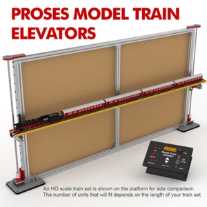 PROSES PTE-120 Maqueta Tren Elevador - Alternativa Inteligente, donde hay un giro de vía - Imagen 1 de 6