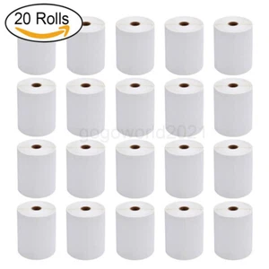 20 Rolls 4x6 Direct Thermal Shipping Labels - 250 Per Roll - 5000 Labels USA - Picture 1 of 7