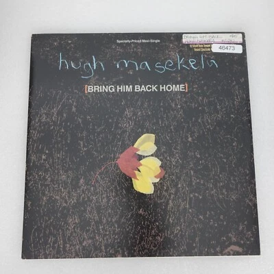 Hugh Masekela Bring Him Back Home PROMO SINGLE Vinyl Record Album - Image 1 of 4