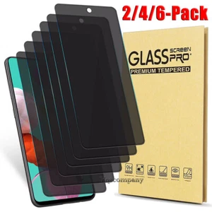 Protector de pantalla de vidrio templado de privacidad para Samsung Galaxy A52 A54 S23 S24 S25 - Imagen 1 de 14