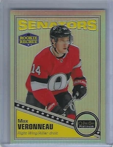 2019-20 O-Pee-Chee Platinum Retro Rainbow #R76 Max Veronneau - Picture 1 of 2