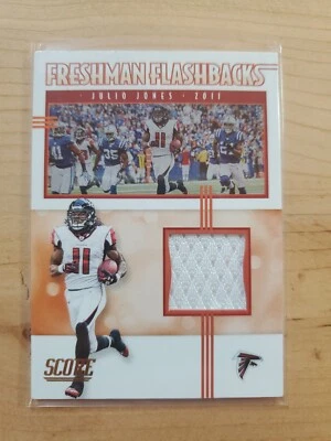 JULIO JONES - Freshman Flashbacks  2020 Score GAME USED JERSEY - FF-JJ - Image 1 of 2
