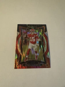 2024 Panini Select Patrick Mahomes Concourse Black Red Silver Shock Prizm SP - Bild 1 von 1
