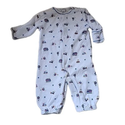 Kissy Kissy Baby Boy Buttoned Down Bodysuit Size SM - Image 1 of 2