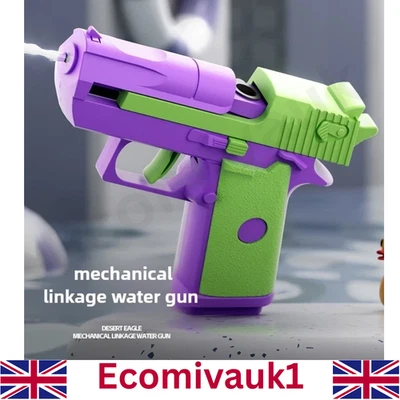 Mini Water Gun Toy High Pressure Pistol for Kids Summer Outdoor Fun - Image 1 of 4
