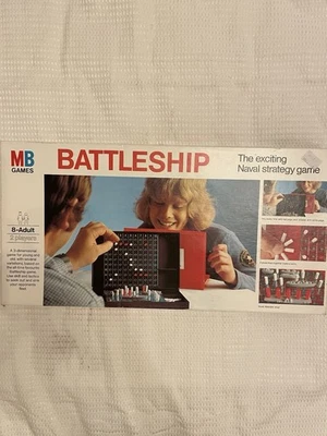 Vintage 1975 Battleship Board Game MB Games Complete Naval Strategy - Image 1 of 3