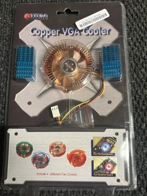 Titan Copper VGA Cooler #TTC-CUV3AB See Pics - Image 1 of 4