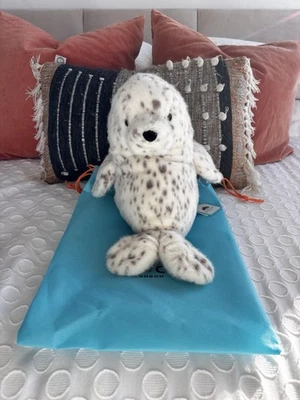 Jellycat Rare Online Exclusive Release Galumphous Seal Genuine BNWT &Dustbag - Image 1 of 4