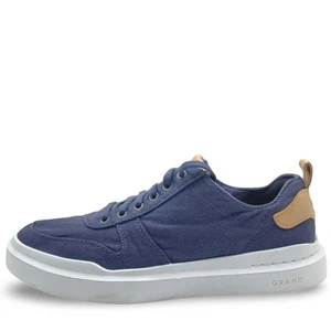 Scarpe da uomo Cole Haan Grand Pro Rally Blues sneakers casual comode taglia 8M - Foto 1 di 11