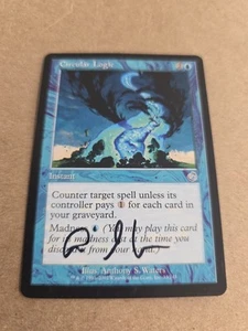 Lógica circular firmada por Anthony Scott Waters Magic the Gathering - Imagen 1 de 1