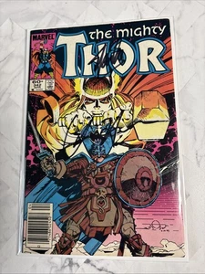 Thor #342 - 2X SIGNED STAN LEE & CHRIS HEMSWORTH WITH COA Marvel 1984 - Picture 1 of 17