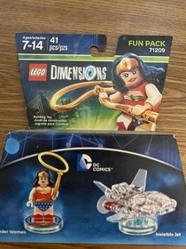 LEGO DIMENSIONS: DC COMICS WONDER WOMAN FUN PACK 71209 NEW *DAMAGED BOX*