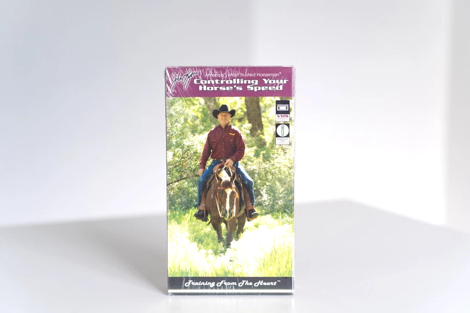 John Lyons Controlling Your Horse's Speed (2004) *SEALED* VHS Tape Intermediate - Image 1 of 4