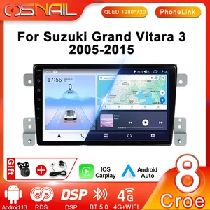 Autoradio mit Android Auto, GPS & Videoplayer für Suzuki Grand Vitara 3 2005-15 - Bild 1 von 32