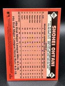 2021 Topps Chrome - 1986 Topps Baseball Shohei Ohtani #86BC-9 - Bild 1 von 1