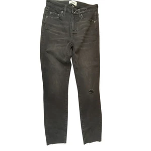 Pistola Womens Audrey Mid Rise Skinny Jeans Size 26 Black Waist 13in 5in Hem - Picture 1 of 12