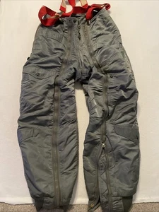 Vintage 60s USAF INTERMEDIATE FLIGHT FLYING TROUSERS PANTS Vietnam A-11D 32x30 - Picture 1 of 19