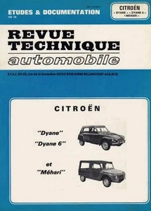 MANUAL TALLER REVISIÓN REPARACIÓN PDF CITROËN DYANE MEHARI - Imagen 1 de 1