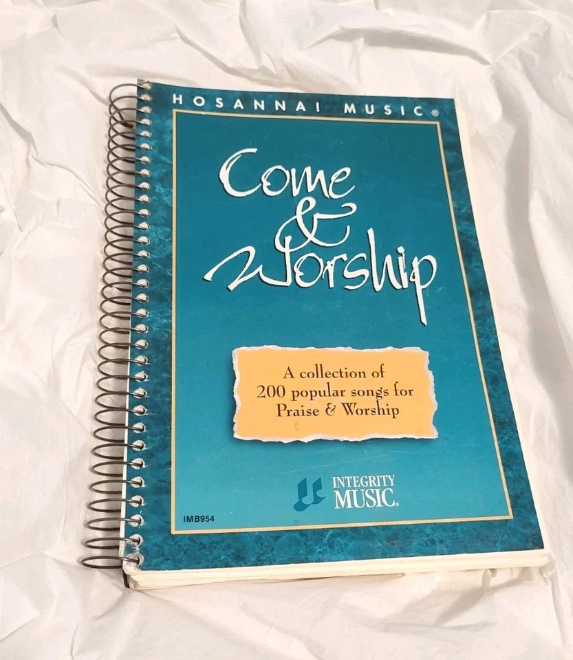 Hosanna Music Come Worship Songbook 200 Praise Worship Christian Songs F212 - Image 1 of 1