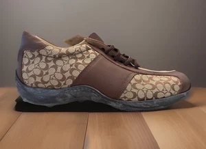 NIB Coach B1042 Timothy Calf/Micro Shoes Men’s Size 10 - Picture 1 of 8