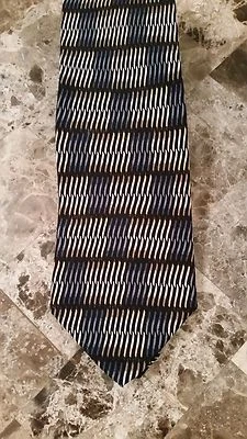 Corbata Giorgio Moreschi Londres Roma Italia 100 % seda hecha a mano italiana Foto 1 de 3