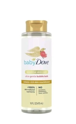 Baño de burbujas Baby Dove rico en melanina para piel nutrida y baño Foto 1 de 4