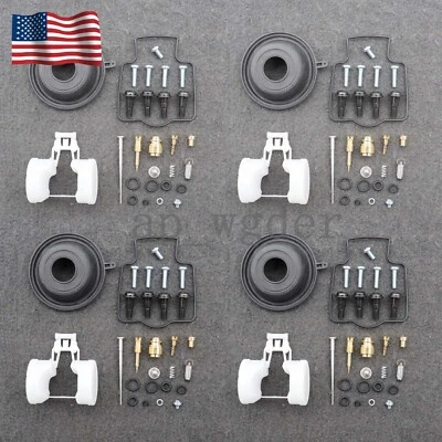 Compatível com KAWASAKI ZX1100 NINJA ZX11 ZX-11 91-1993 KIT DE RECONSTRUÇÃO DE JUNTAS DE CARBURADOR - Imagem 1 de 4