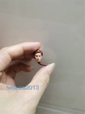 Cabeza esculpida de Scarlett Johansson de viuda negra 1/18 para cuerpo de figura femenina de 3,75 pulgadas Foto 1 de 4